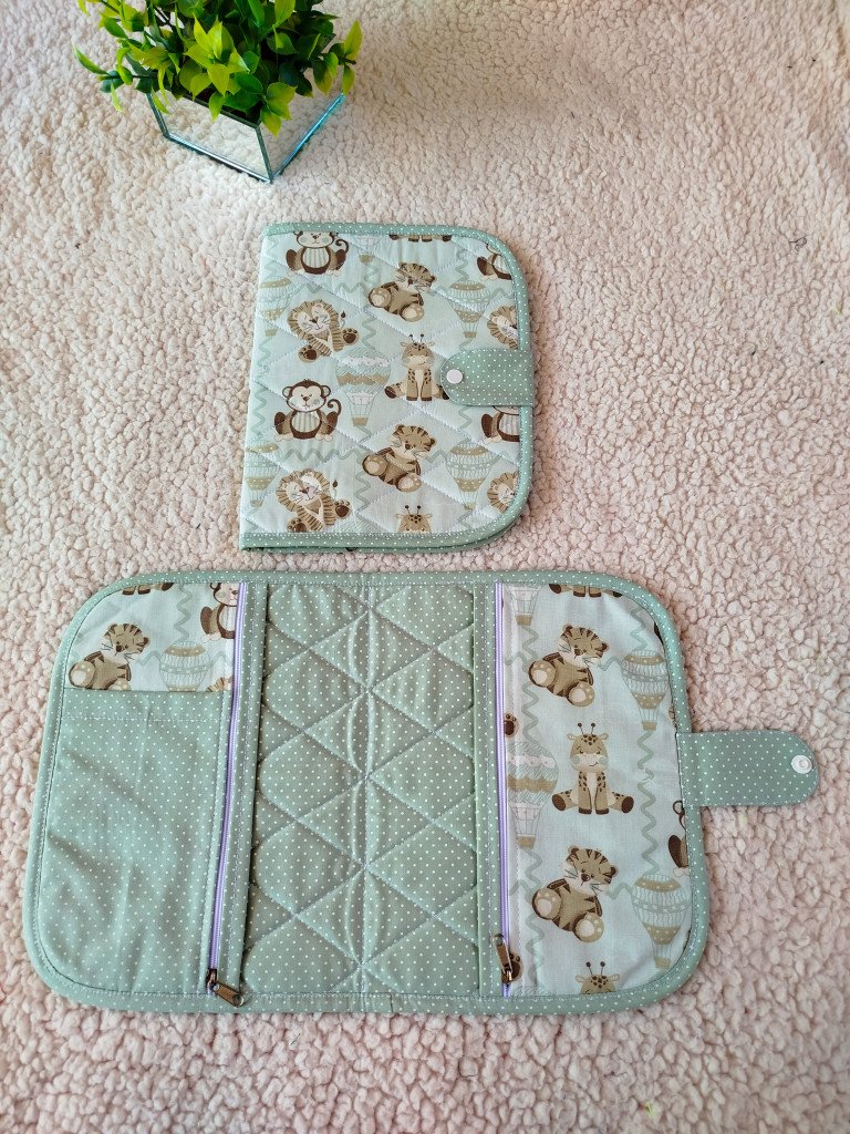 Porta documentos do bebê 