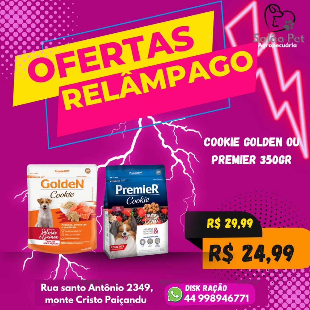 Cookies Golden ou prêmier 