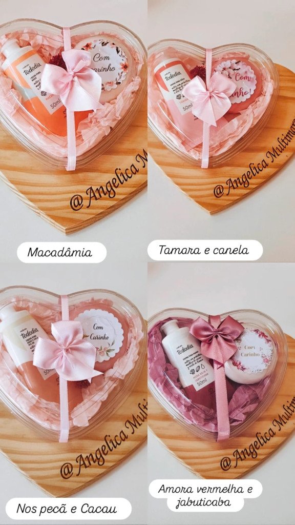 LINDAS LEMBRANCINHAS CREME DE MÃO + SABONETE 